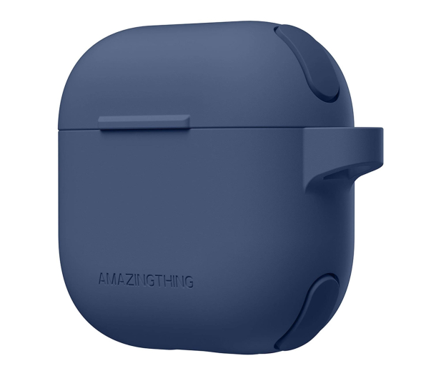 AmazingThing Omni Case AirPods 4 ciemnoniebieskie - 1483771 - zdjęcie